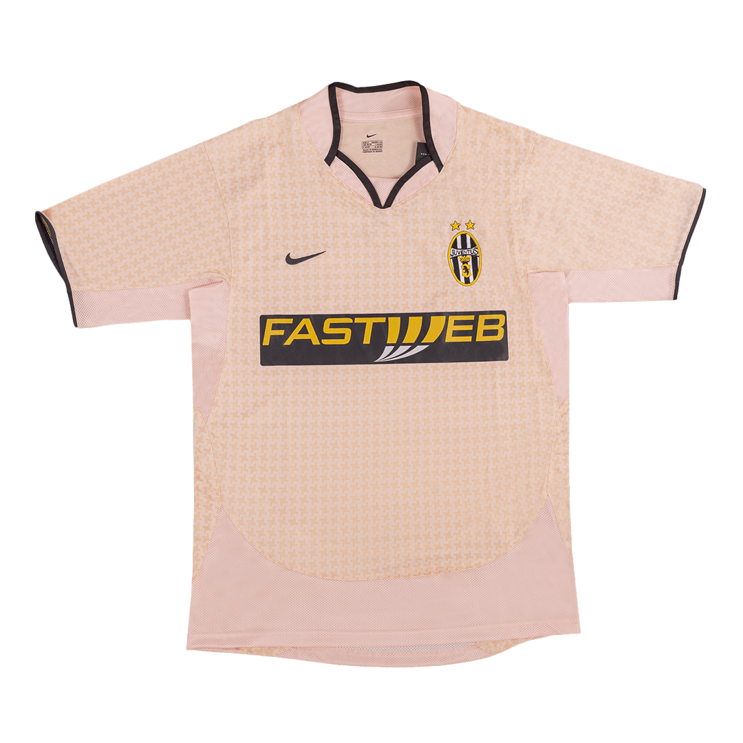Camiseta retro de fútbol de visitante de la Juventus 2003/04