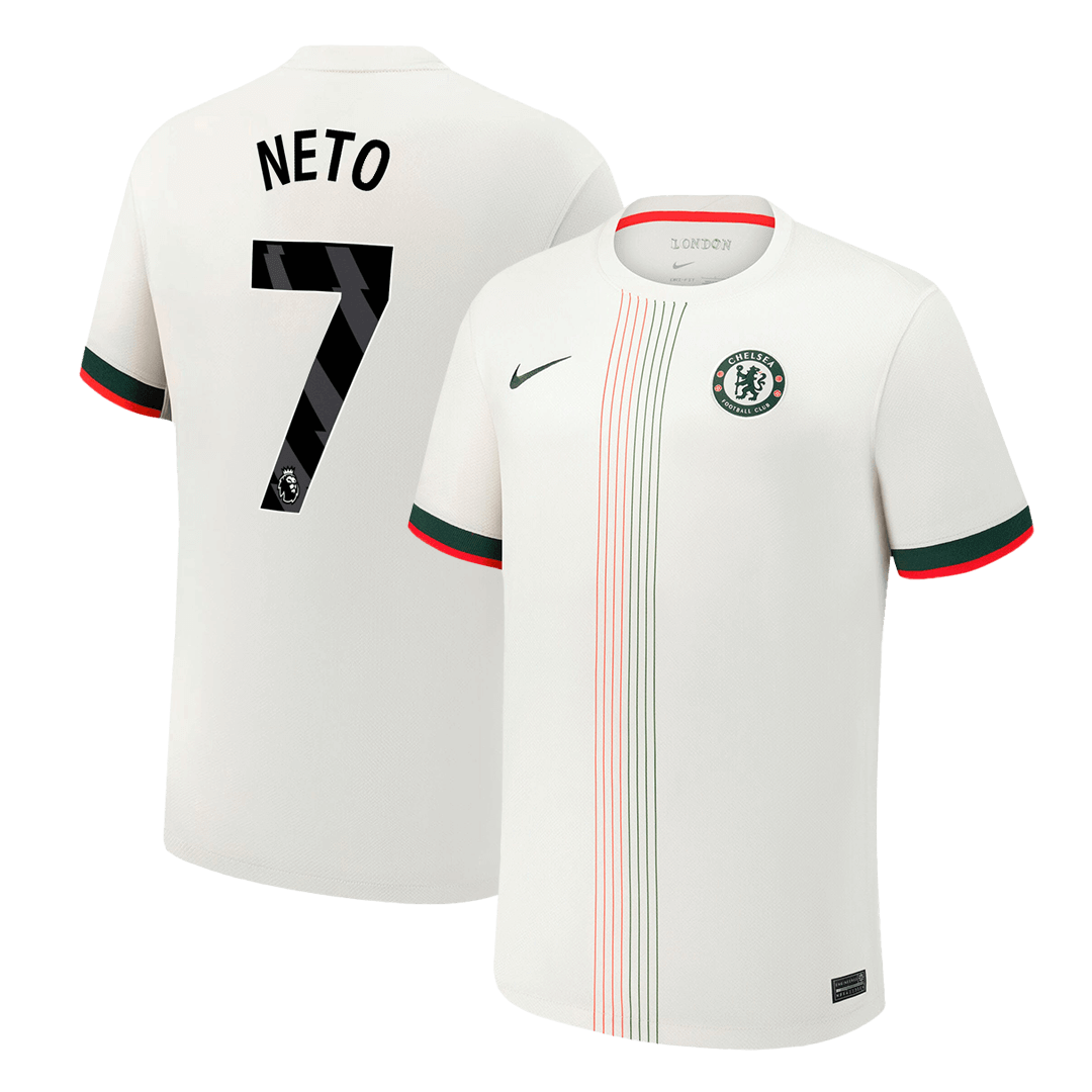 Camiseta de visitante del Chelsea NETO #7 2025/26