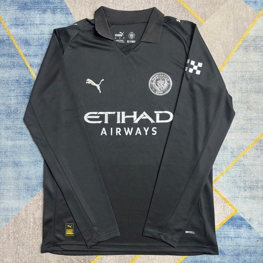 Camiseta de manga larga visitante del Manchester City 25/26