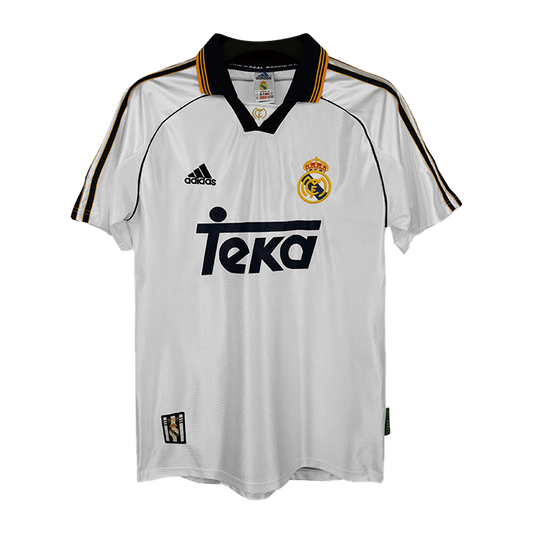 Camiseta de fútbol vintage del Real Madrid 1998/00