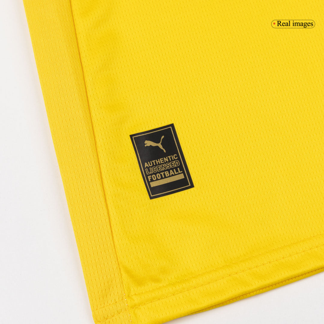 Kit de camiseta de fútbol local del Borussia Dortmund para niños (camiseta, pantalón corto y calcetines) 2025/26