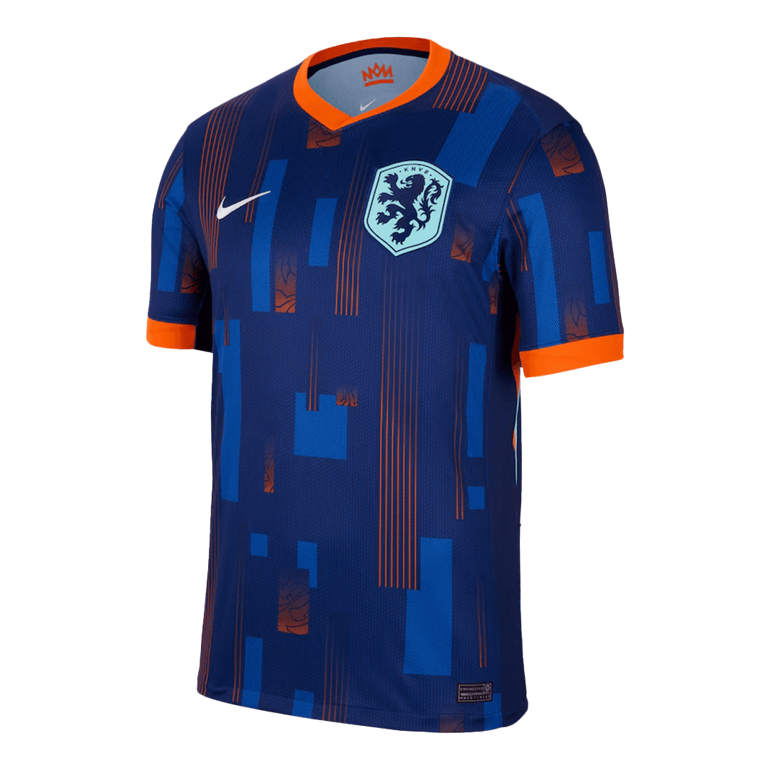 Camiseta de fútbol de visitante de Países Bajos para la Eurocopa 2024