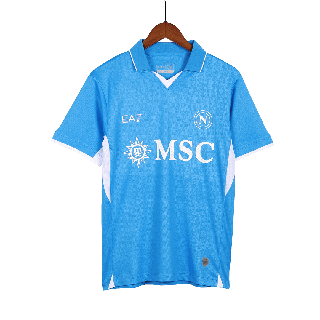 Camiseta de fútbol local auténtica del Napoli 2024/25