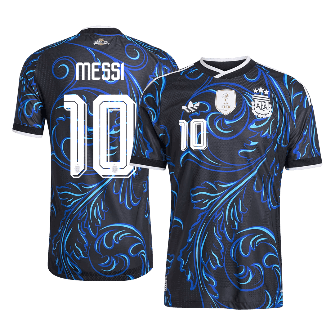Auténtica camiseta de visitante de MESSI #10 de Argentina 2026
