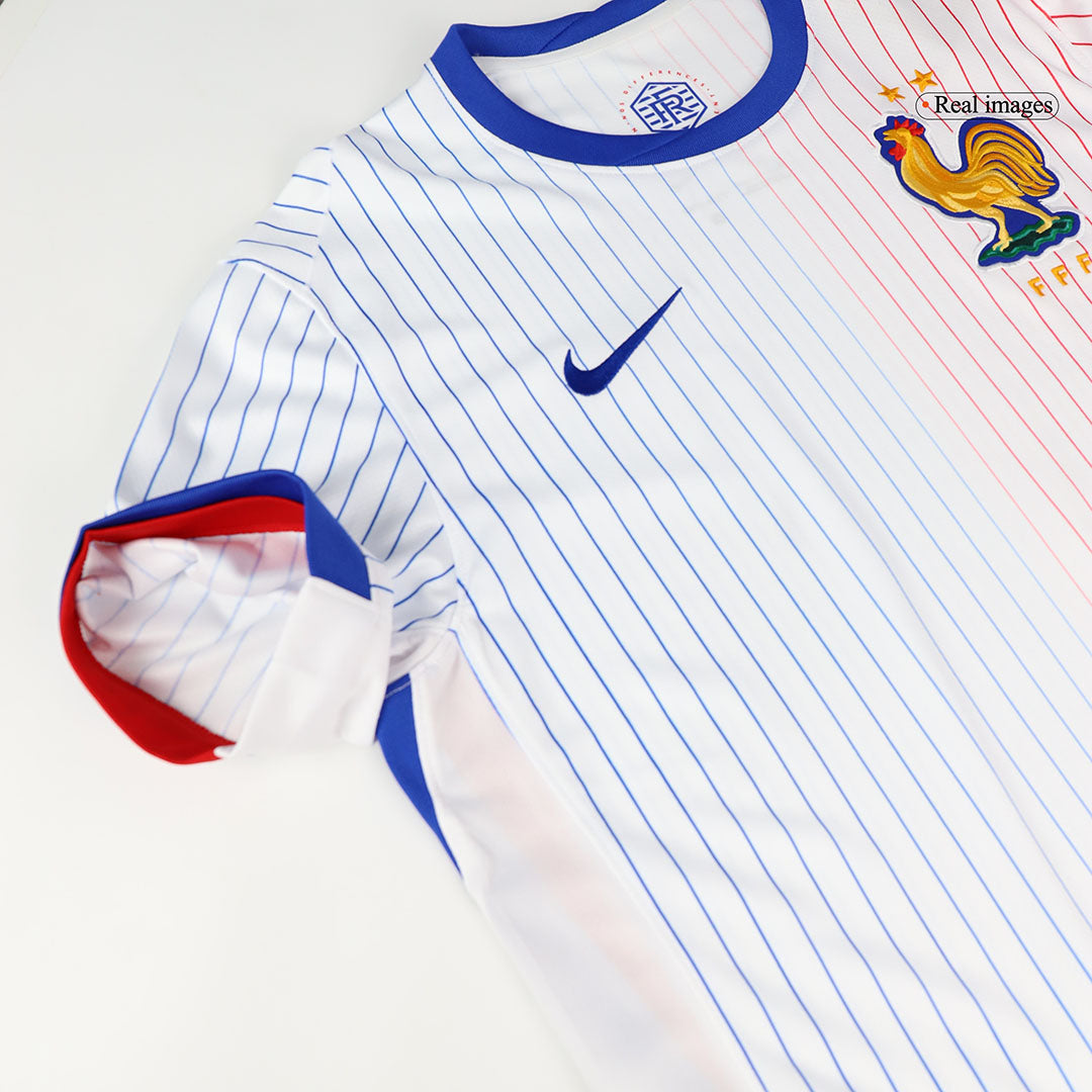 Camiseta de fútbol visitante de Francia Griezmann #7 para la Eurocopa 2024