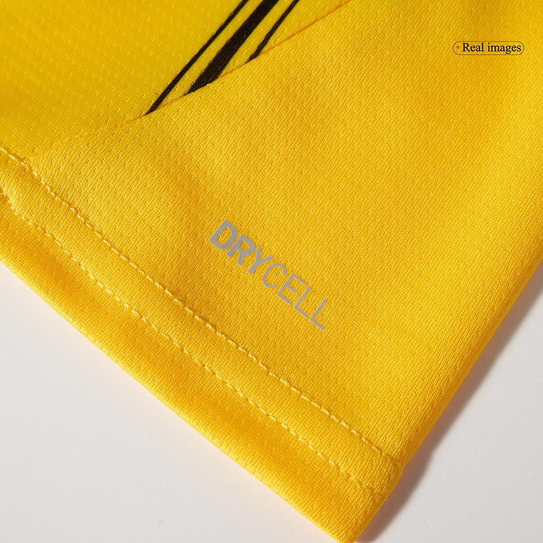 Kit de camiseta de fútbol local del Borussia Dortmund para niños (camiseta, pantalón corto y calcetines)