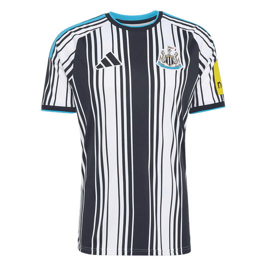 Camiseta de local del Newcastle United 2026/27, negra y blanca