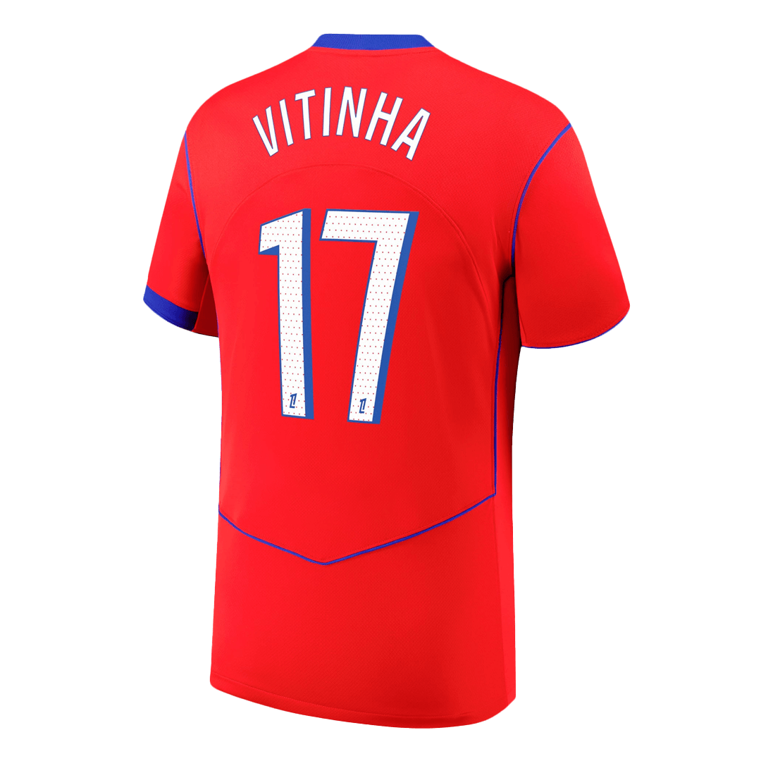 Camiseta de fútbol VITINHA #17 PSG Tercera equipación 2025/26
