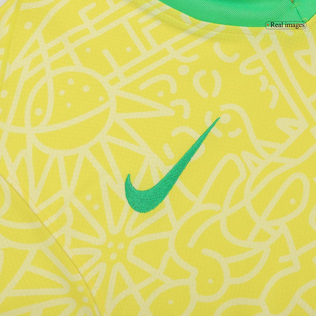 VINIJR. #7 Camiseta de fútbol local de Brasil Copa América 2024