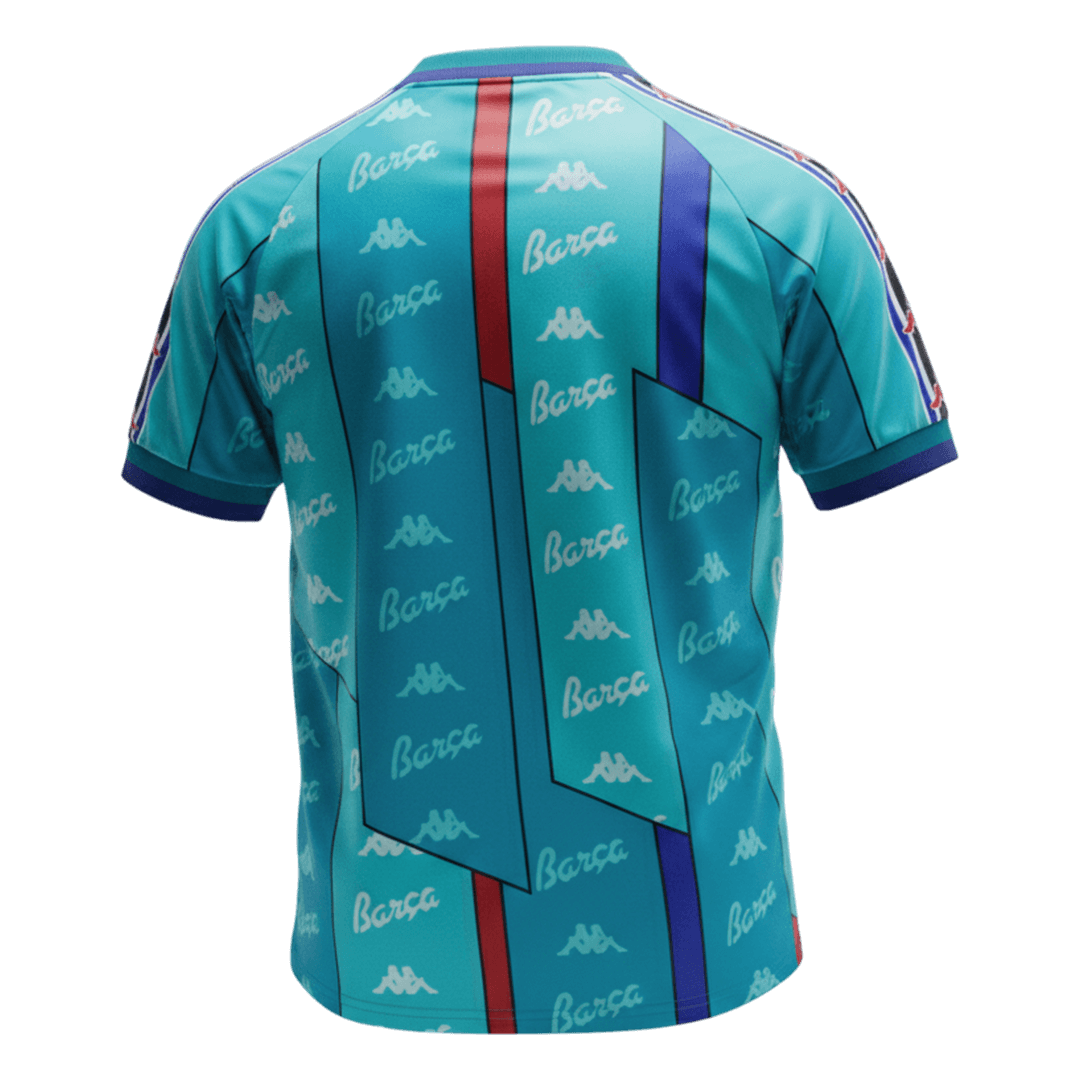 Camiseta retro de fútbol visitante del Barcelona 1996/97