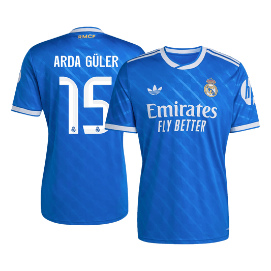 Camiseta de fútbol Real Madrid ARDA GÜLER #15 Tercera 2025/26