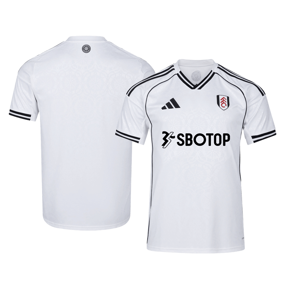Camiseta de fútbol local del Fulham 25/26 blanca