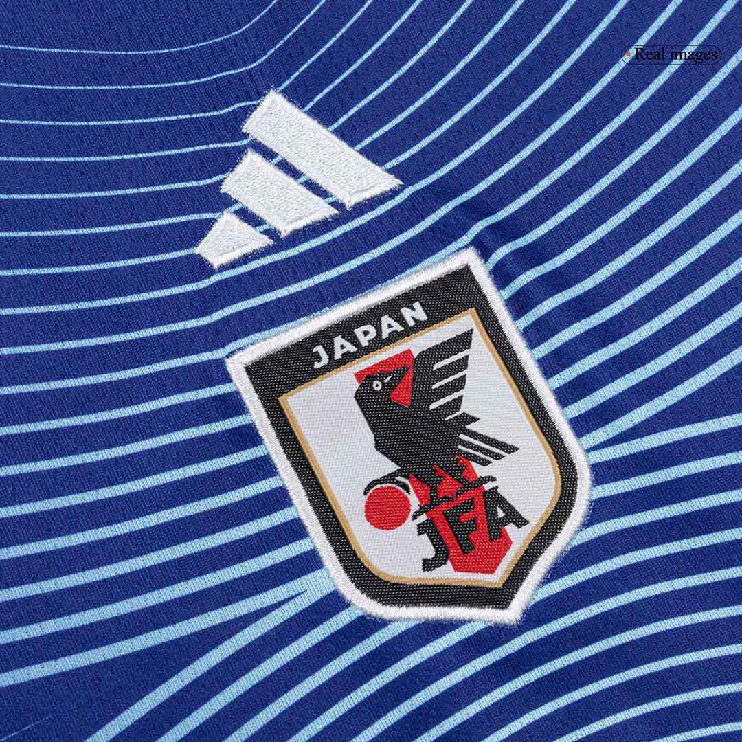 Equipación local de Japón para niños (camiseta + pantalón corto) para el Mundial 2026