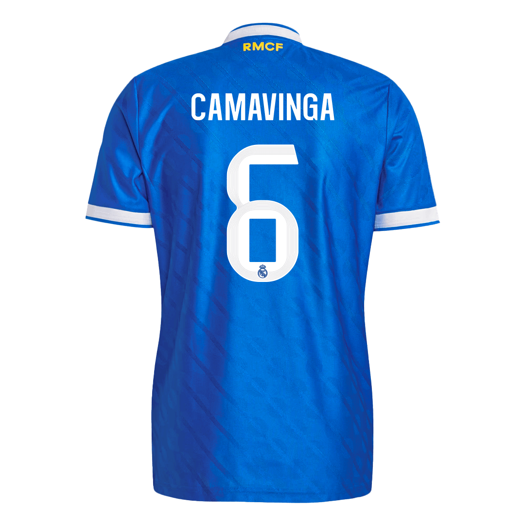 Camiseta de fútbol del Real Madrid CAMAVINGA #6 3.ª equipación 2025/26 auténtica