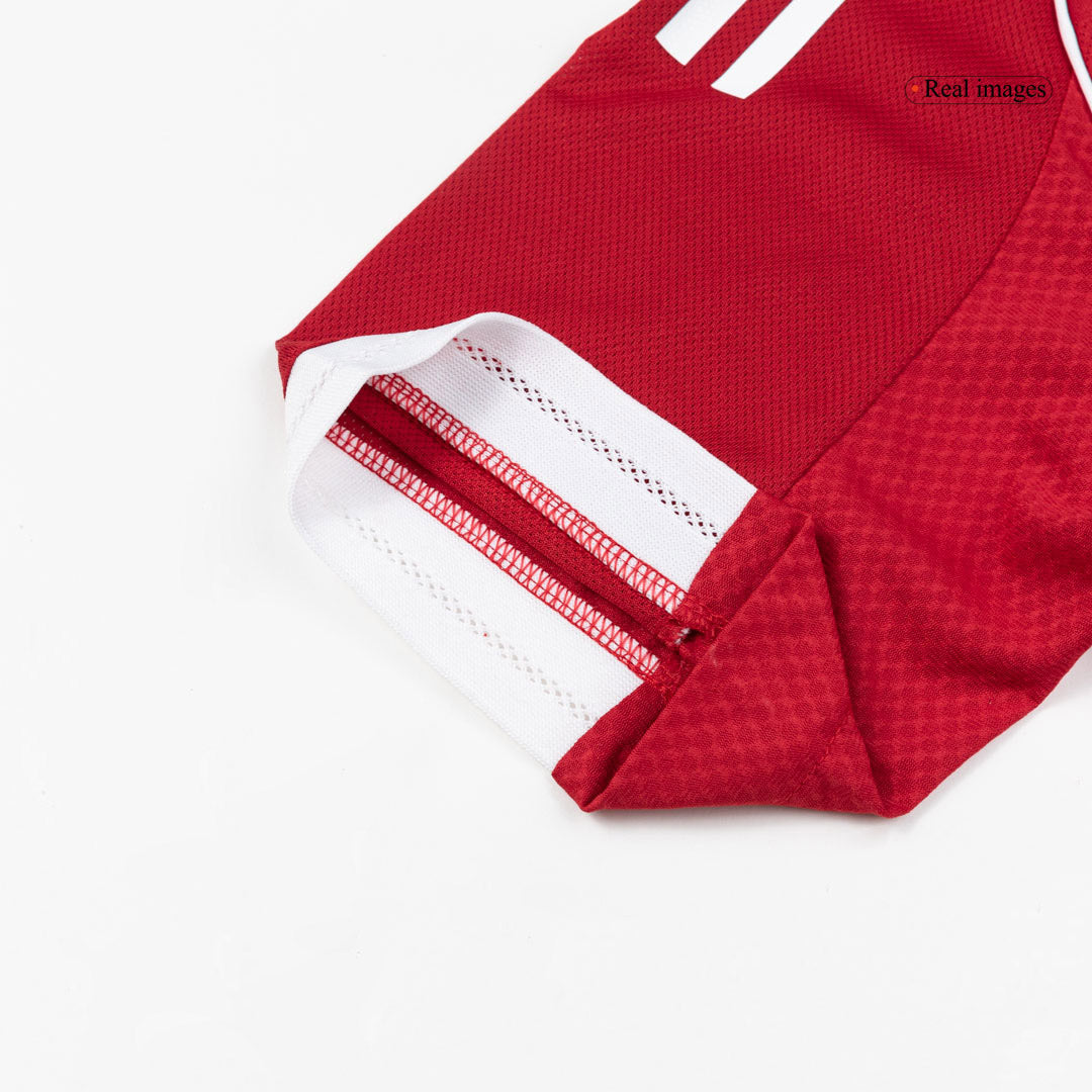 Camiseta de fútbol local auténtica del Liverpool ISAK #9 25/26, roja
