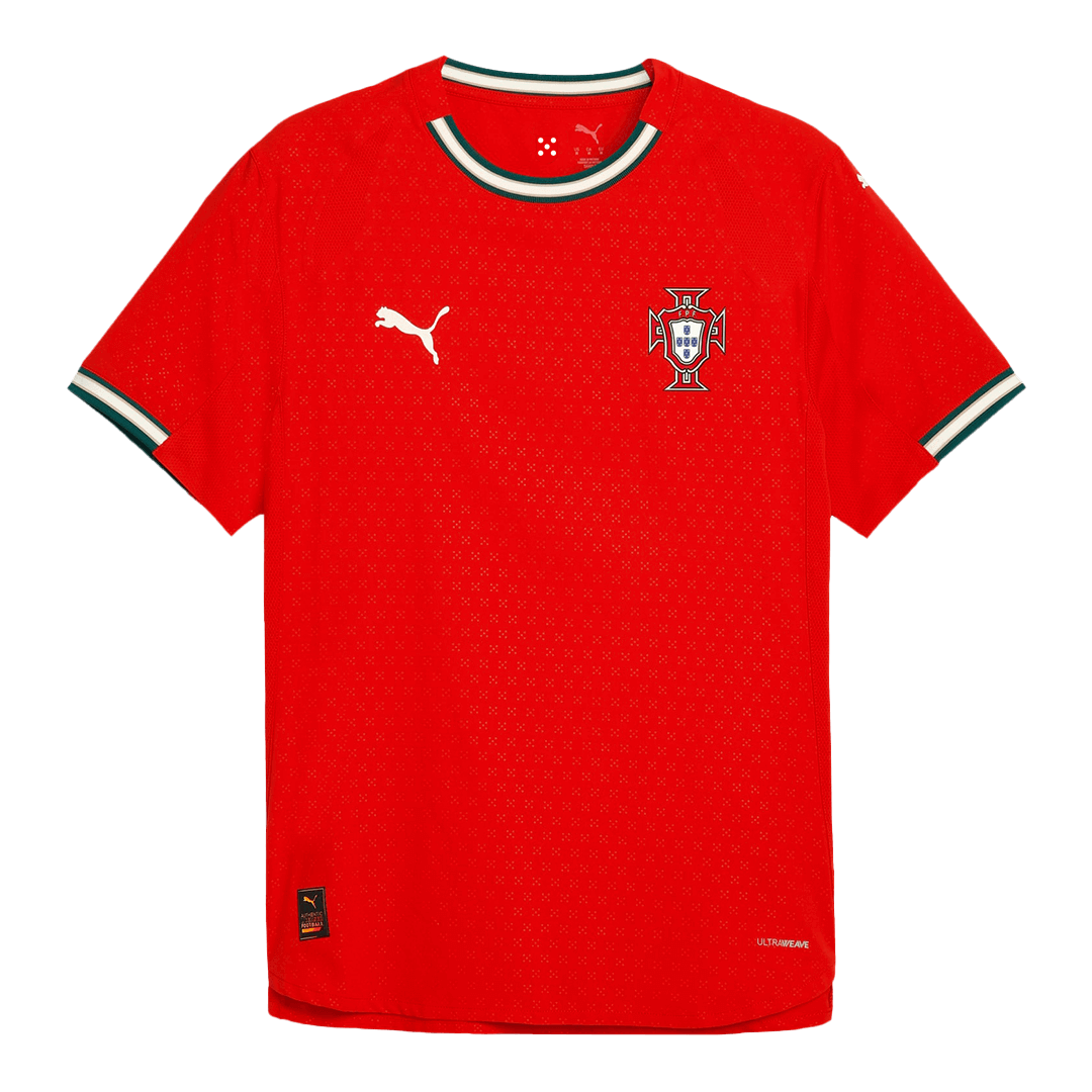Camiseta de fútbol auténtica de Portugal 2025 (rojo)