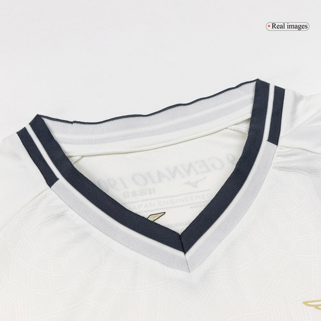Camiseta de fútbol visitante de la Lazio 25/26 blanca