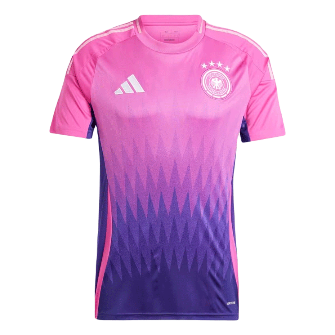 Camiseta de fútbol de visitante de Alemania para la Eurocopa 2024