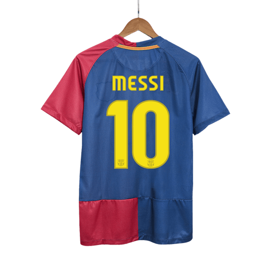 Camiseta retro de fútbol local del Barcelona MESSI #10 2008/09 - UCL