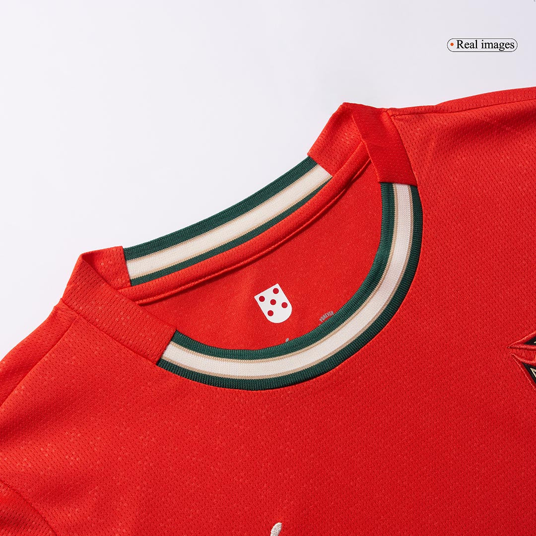 Camiseta de fútbol local de Portugal para mujer 2025