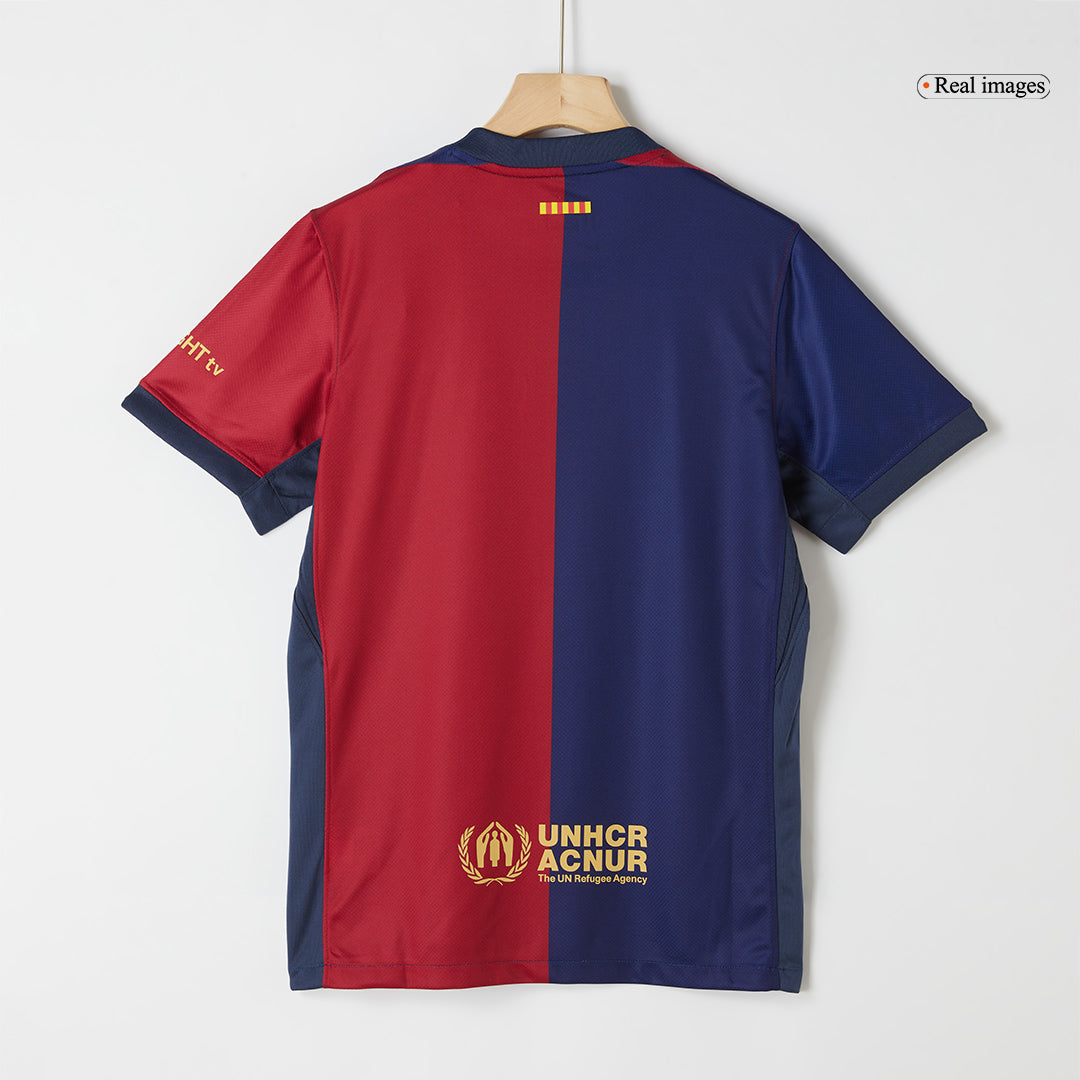 Camiseta de fútbol local del Barcelona 2024/25 - Logotipo de Spotify sin texto