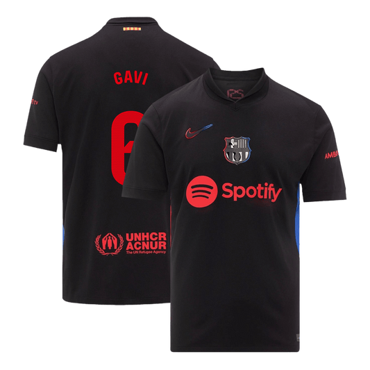 Camiseta de fútbol visitante del Barcelona GAVI #6 2024/25