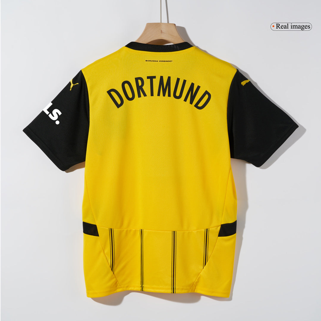 Kit de camiseta de fútbol local del Borussia Dortmund (camiseta y pantalones cortos)