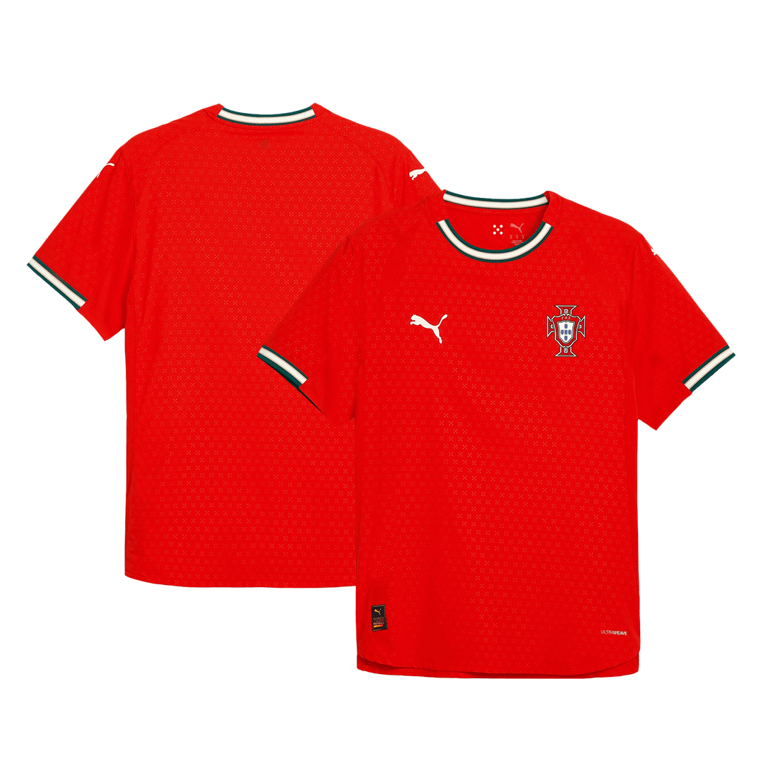 Camiseta de fútbol auténtica de Portugal 2025 (rojo)