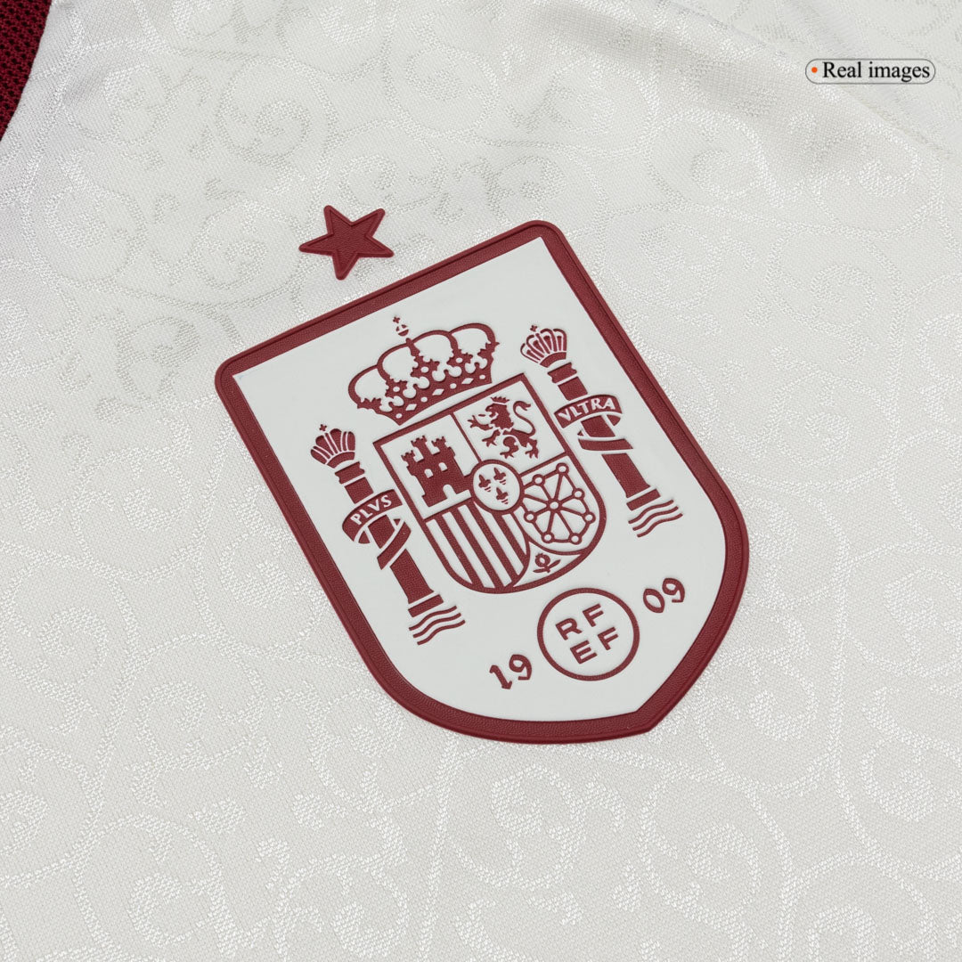 Auténtica camiseta de visitante de la selección española de fútbol GAVI n.º 9, temporada 2026