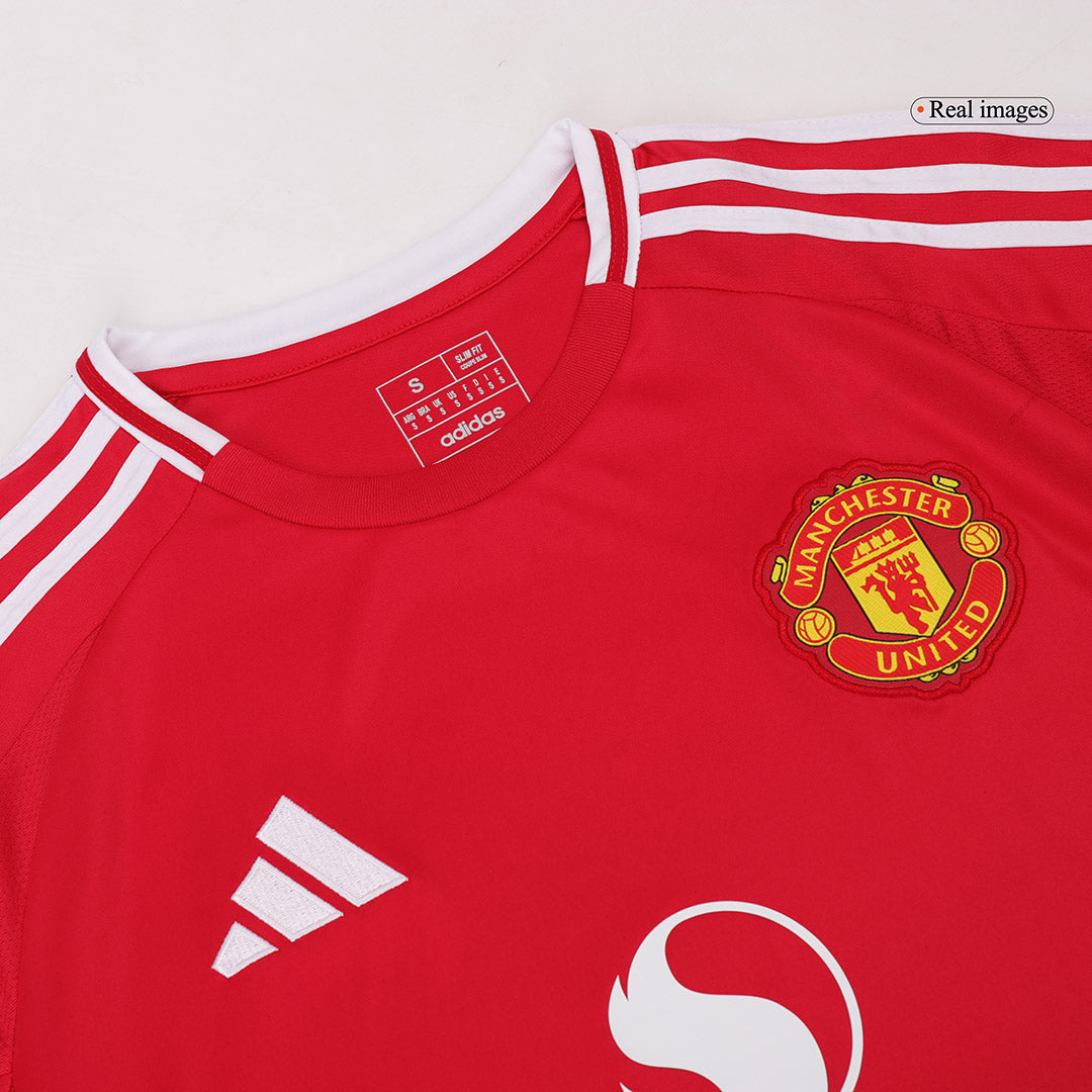 Camiseta de fútbol de manga larga del Manchester United 2024/25