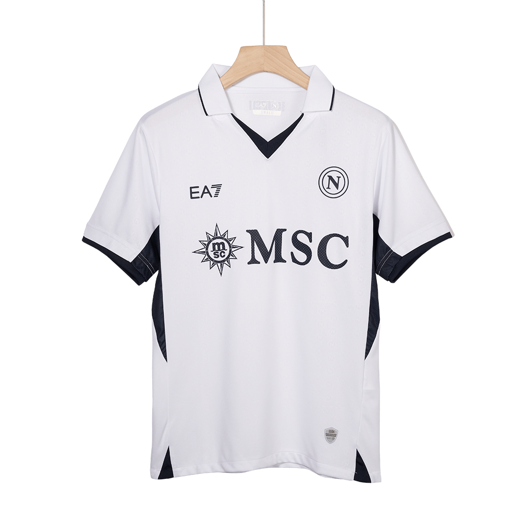 Camiseta de fútbol visitante auténtica del Napoli 2024/25