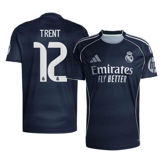 Camiseta de fútbol visitante del Real Madrid TRENT #12 2025/26