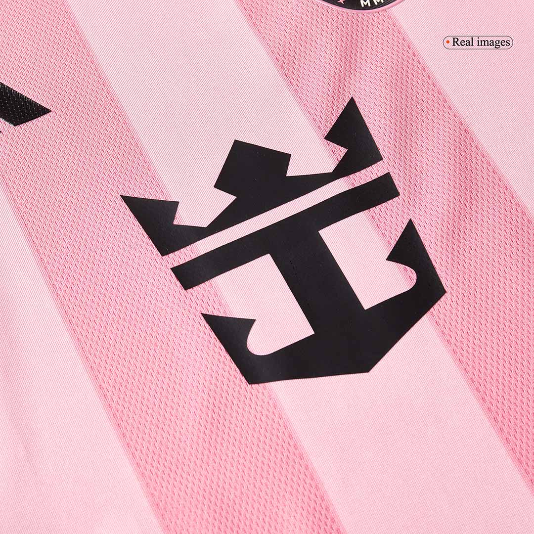 Camiseta de fútbol local auténtica del Inter Miami CF MESSI #10 2025, rosa