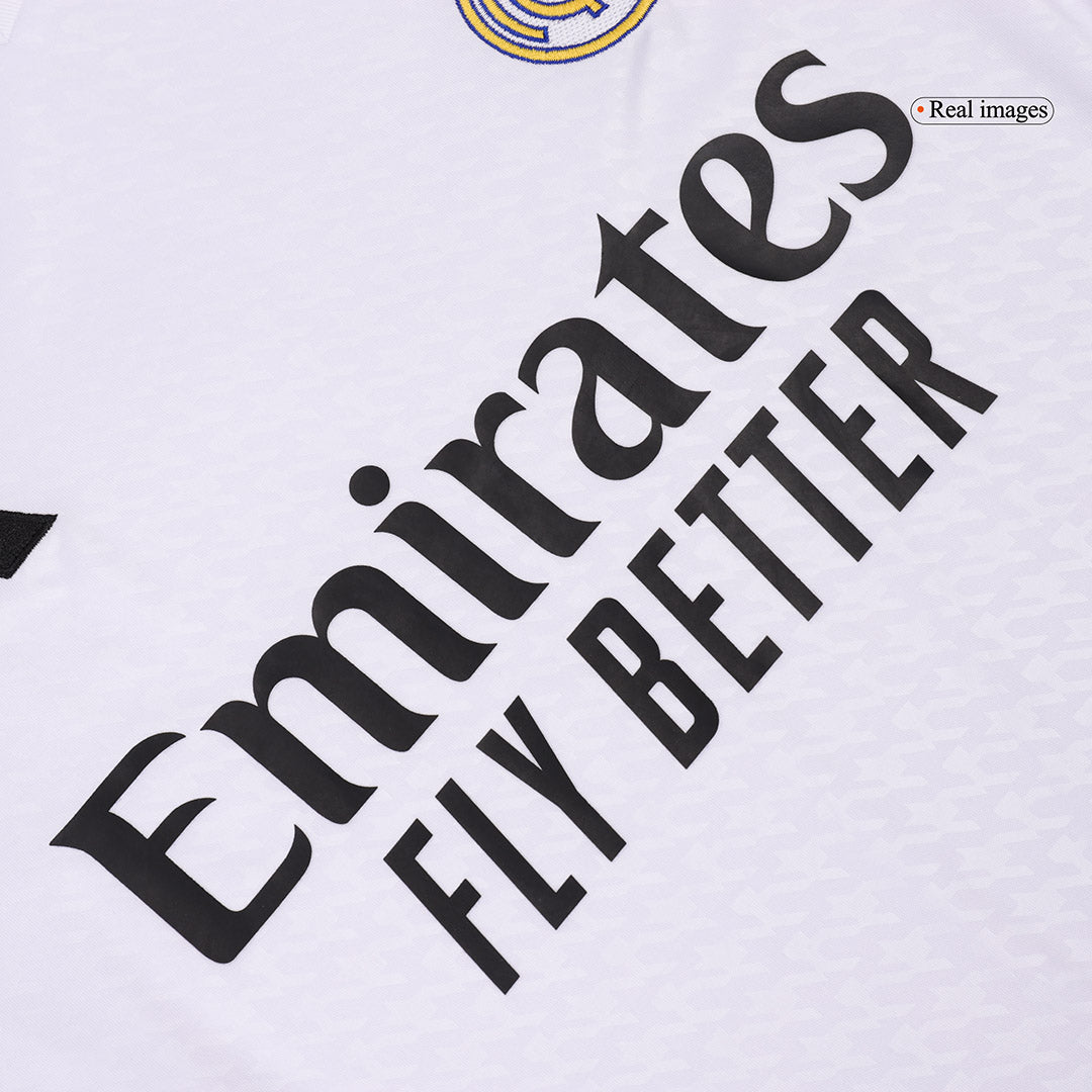 Camiseta de fútbol de manga larga de local del Real Madrid