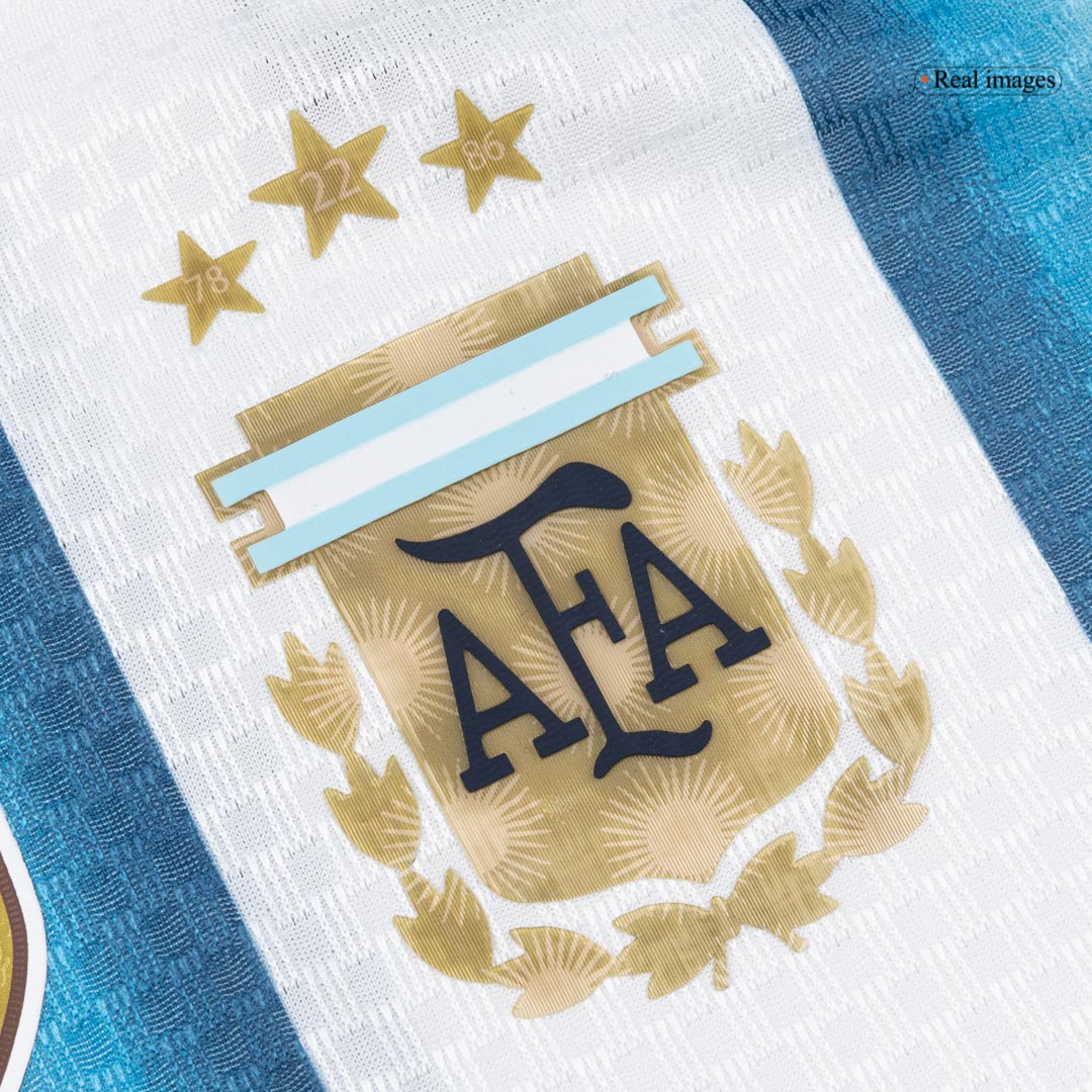 Camiseta de fútbol de manga larga de local de Argentina 2026