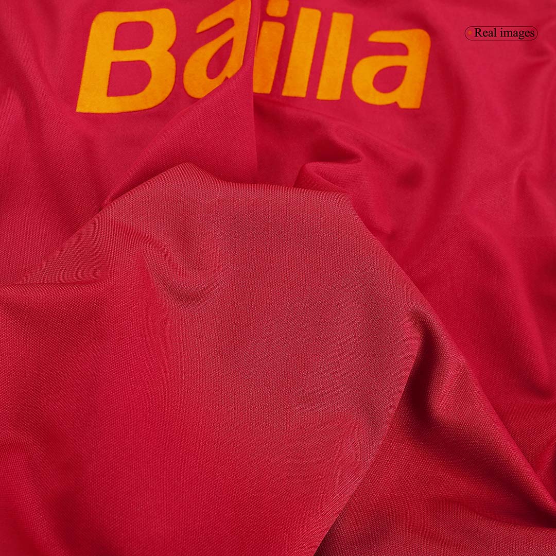 Camiseta retro de fútbol local de la Roma 1992/94