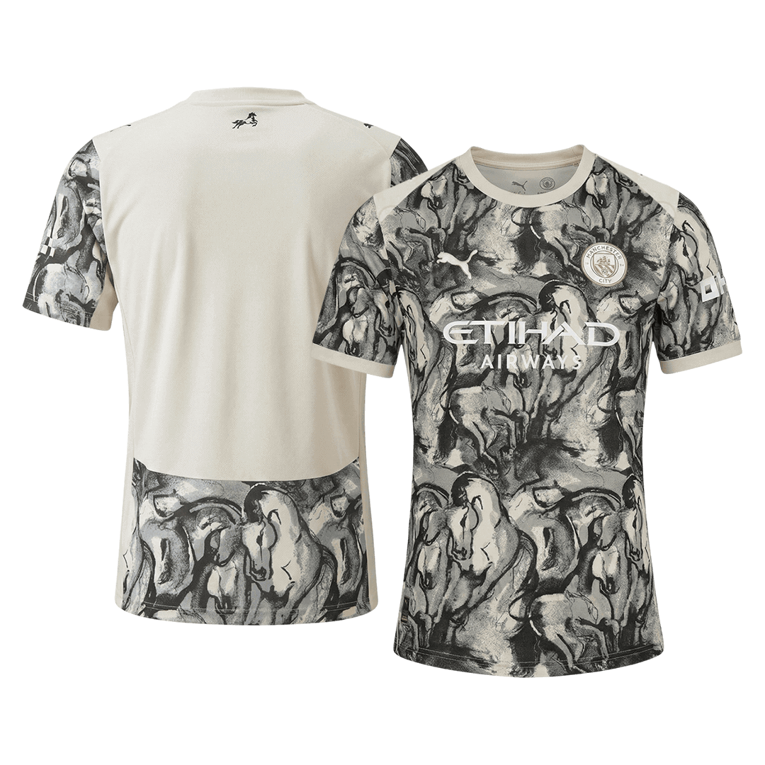 Camiseta de fútbol del Manchester City 2025/26