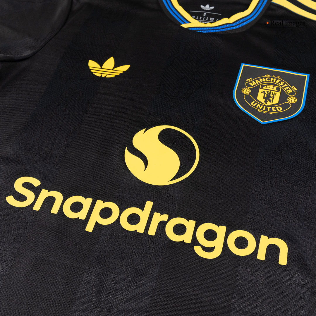 Camiseta de fútbol visitante del Manchester United 2025/26, número 7