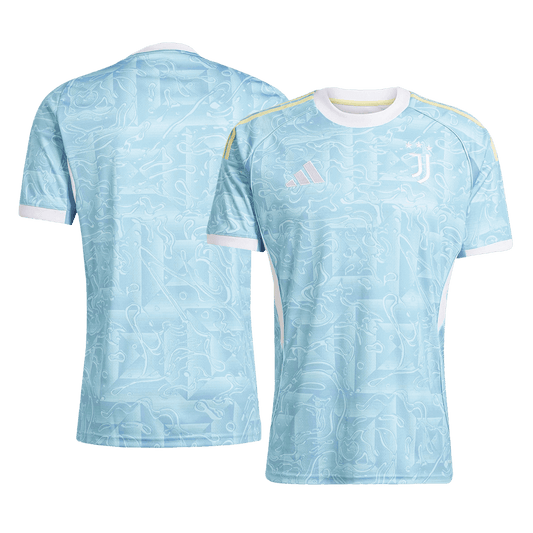 Camiseta de fútbol visitante de la Juventus 2025/26 verde