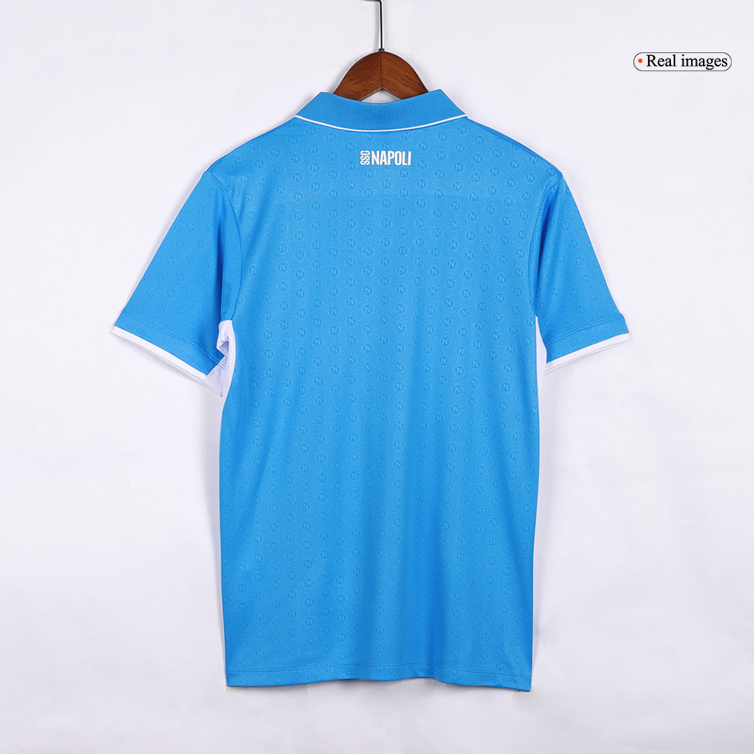 Camiseta de fútbol local auténtica del Napoli 2024/25