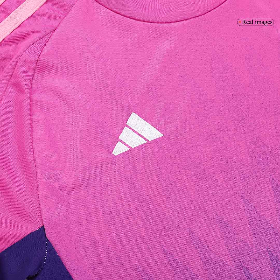 Kit de camiseta de fútbol visitante de Alemania para niños (camiseta, pantalón corto y calcetines) para la Eurocopa 2024