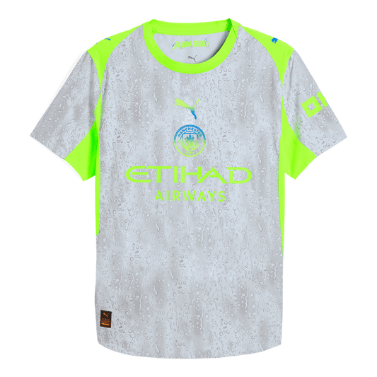 Camiseta de fútbol de visitante del Manchester City 2025/26 (auténtica)