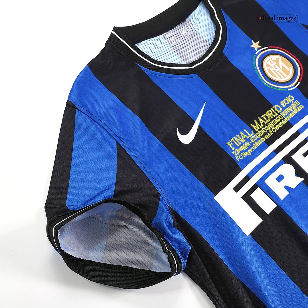 Camiseta retro de fútbol local del Inter de Milán 2009/10 - Final de la UCL