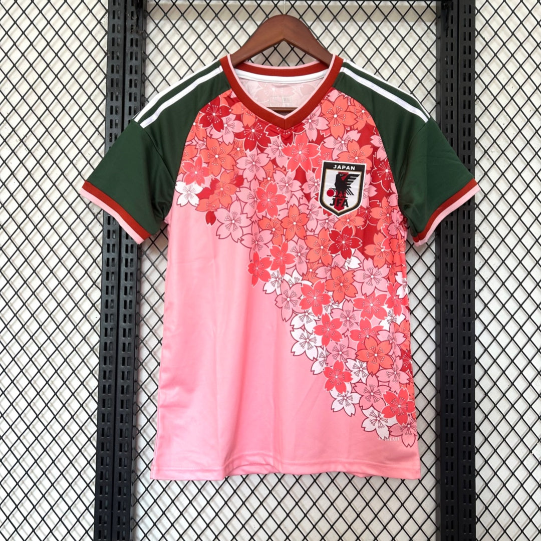 Camiseta rosa especial de anime japonés 2024-2025