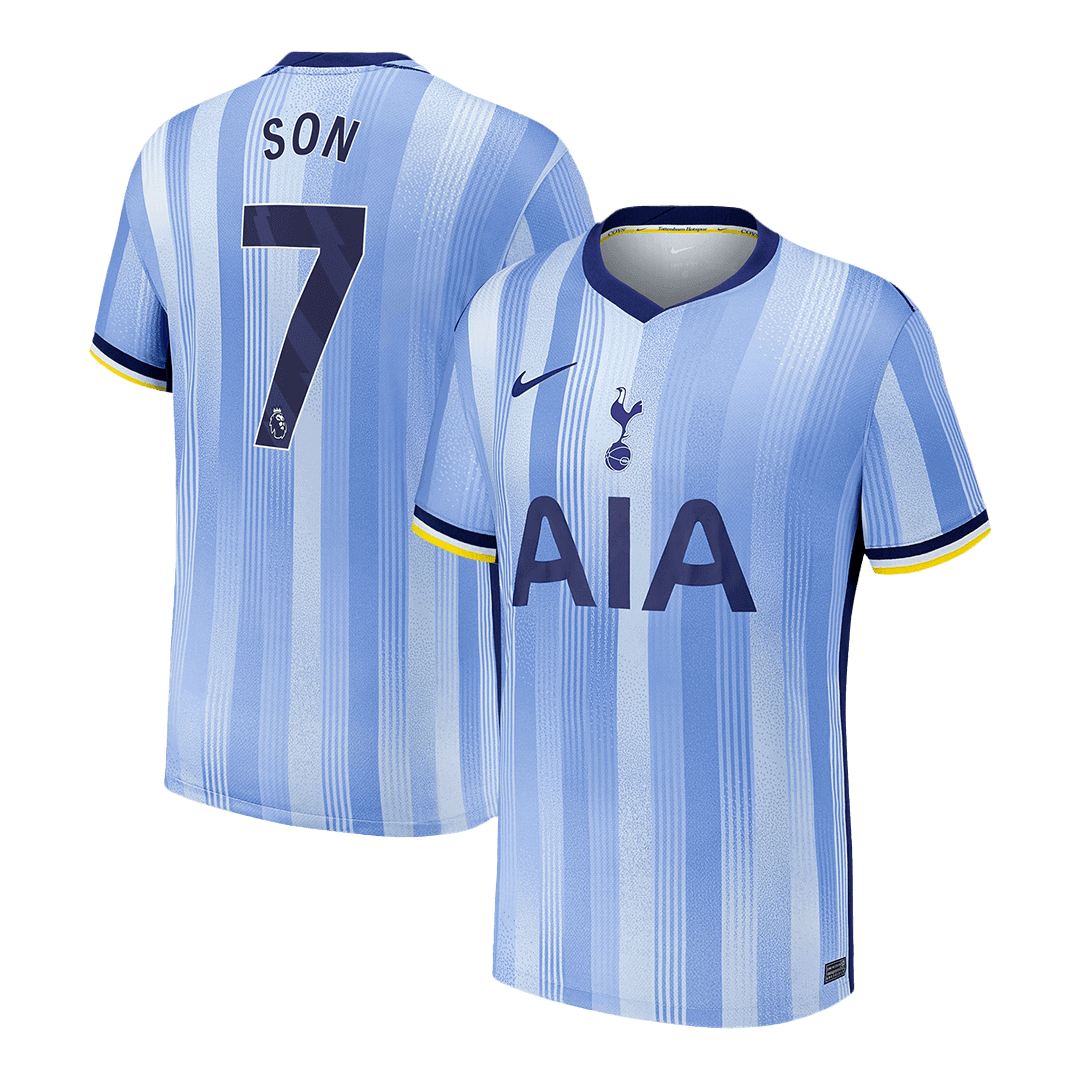 Camiseta de fútbol visitante del Tottenham Hotspur SON #7 2024/25