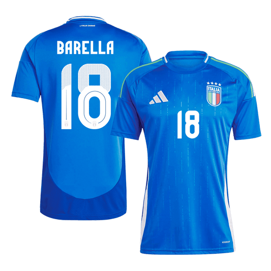 Camiseta BARELLA #18 Italia Local Futbol Eurocopa 2024