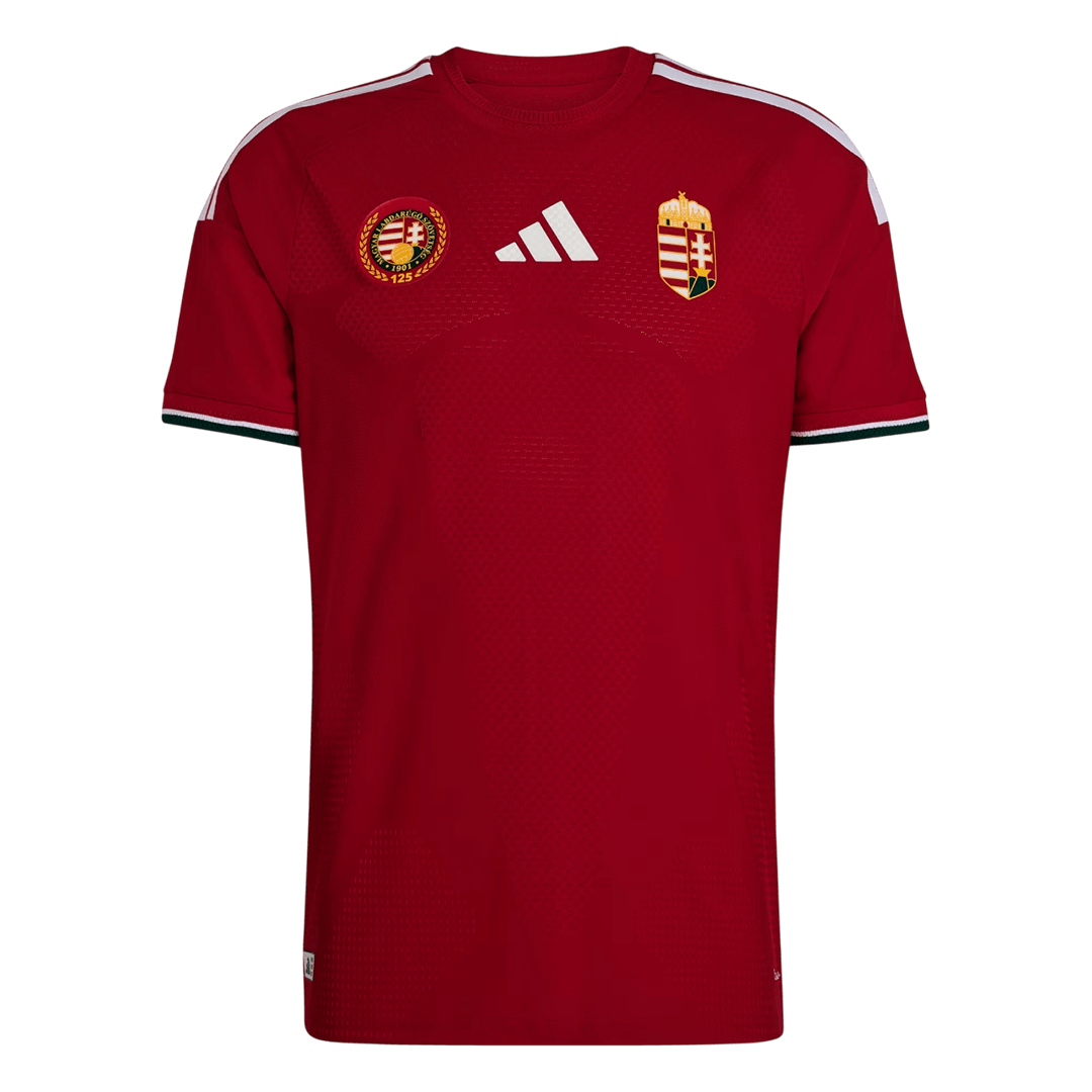 Camiseta de local de Hungría para hombre, versión Mundial 2026 - Corte ajustado