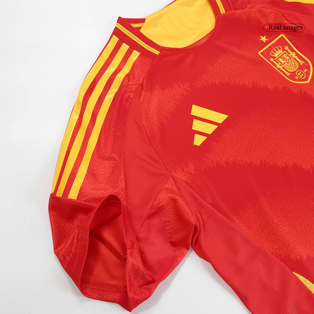 Camiseta de fútbol local auténtica de España para la Eurocopa 2024