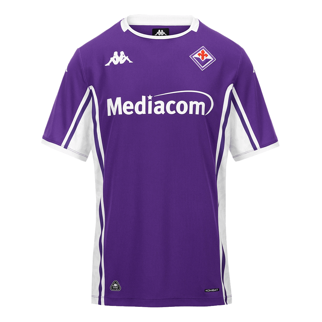 Camiseta de fútbol local de la Fiorentina 2025/26, morada