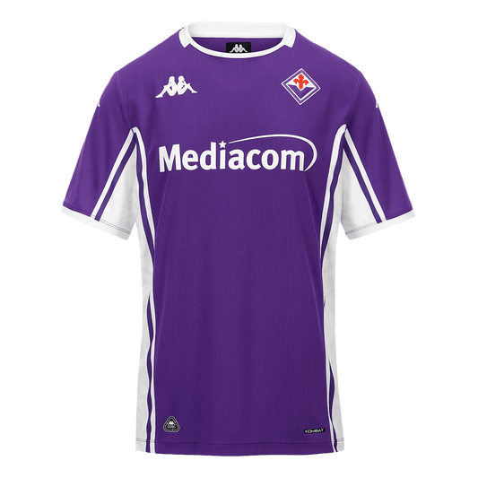 Camiseta de fútbol local de la Fiorentina 2025/26, morada